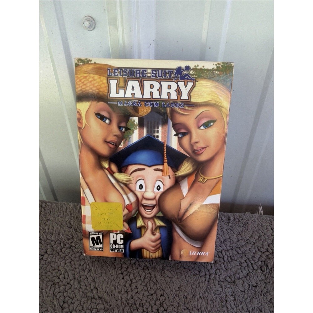 Leisure Suit Larry: Magna *** Laude PC 2004 Help Earn BA in T&A 4 Disc Retro